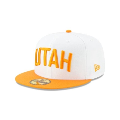 Utah Jazz Gorra | New Era 2019 NBA Authentics City Series Holiday Pack 59fifty Fitted Cap Mexico - Blancos